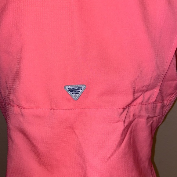 🆕 Salmon Rose Colored Columbia Performance Fishing Gear Shirt - Picture 6 of 11